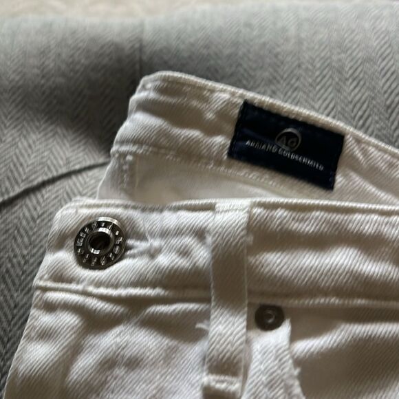 AG Adriano Goldschmied The Stilt Cigarette Leg Distressed Jeans 26R - Picture 8 of 10